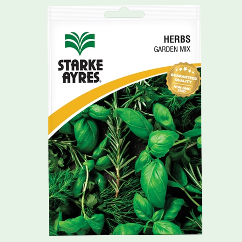 Garden Mix Herb 1 Starke Ayres Herbs Garden Mix seeds pack