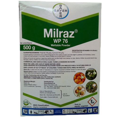 Milraz WP 76 500g 1 Bayer Milraz WP 76 500g pack